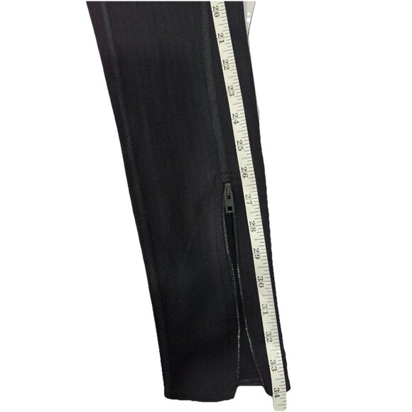 New Rag & Bone Lawson Herringbone Black Ankle Zipper Legging Pants Sz Small - Picture 6 of 9